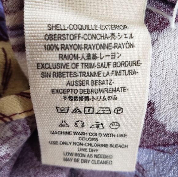 Free People Boho Floral Tunic Top XS - Picture 7 of 8